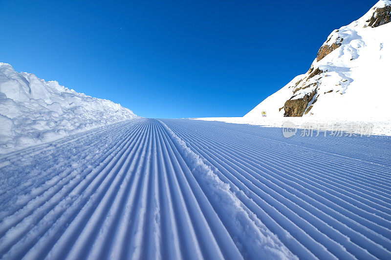 Silvretta Montafon的滑雪坡道